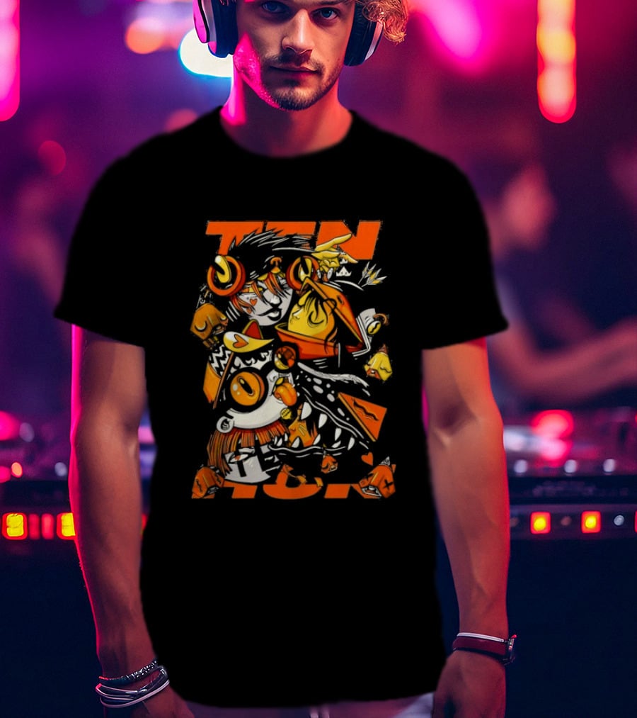 Ten Hundred Noggins Redux Blend Of Colors And Eyes T-Shirt