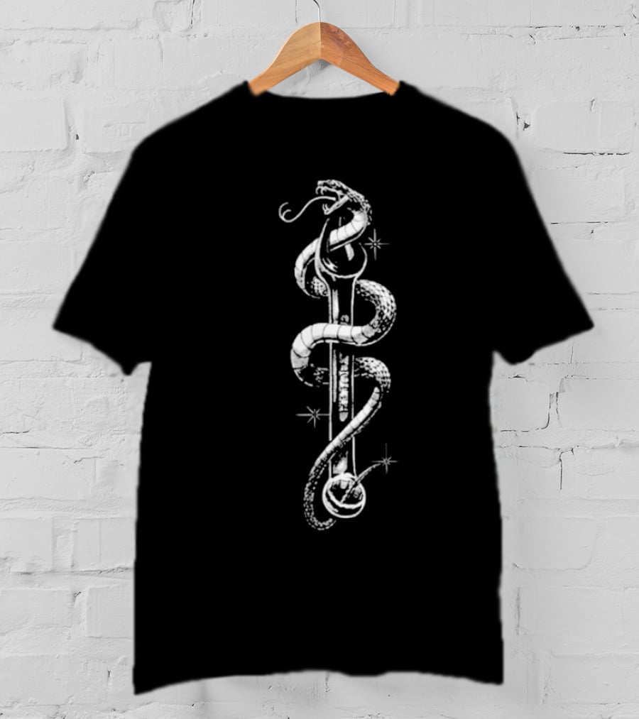 Aston Martin Aramco F1 Dom Dolla Snake Sword Collaboration T-Shirt