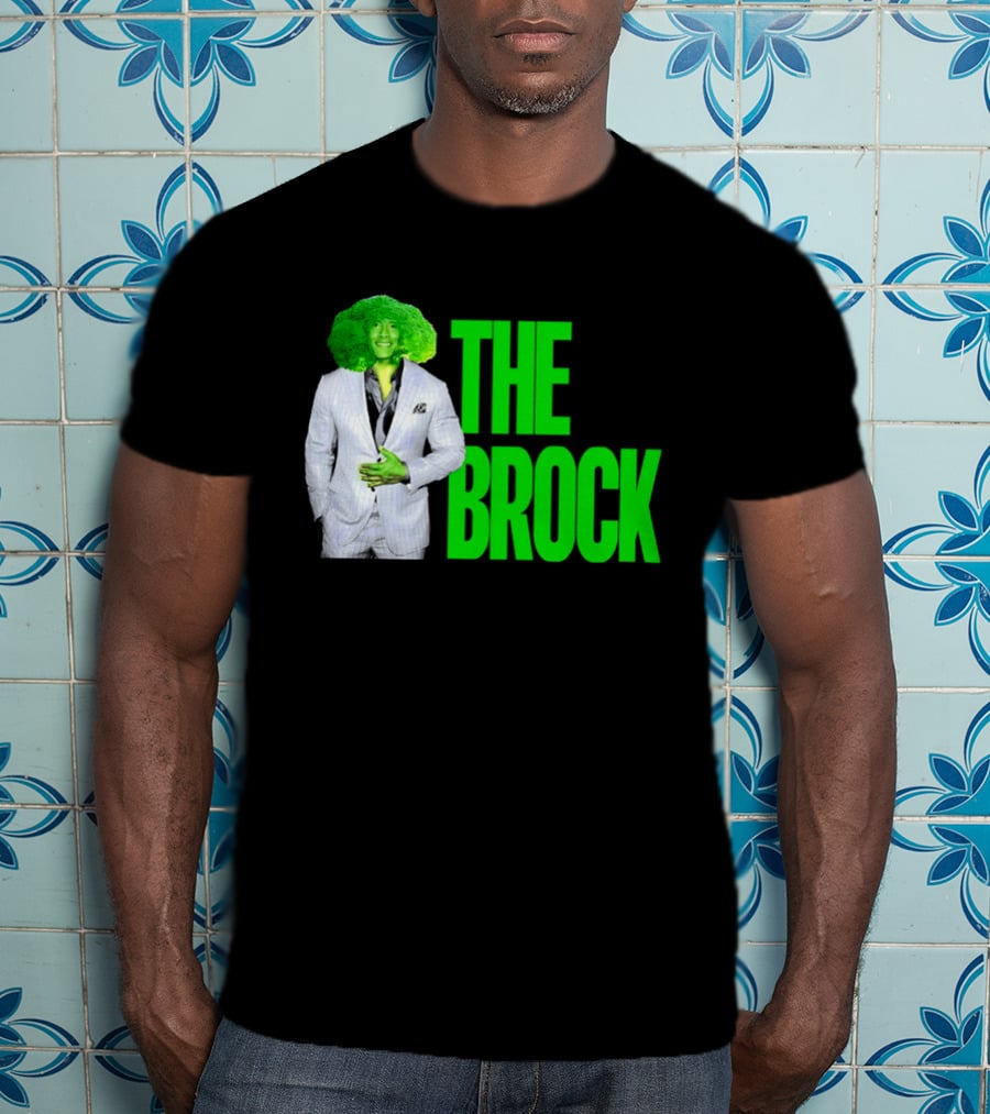 The Brock Broccoli Green Suit Parody T-Shirt