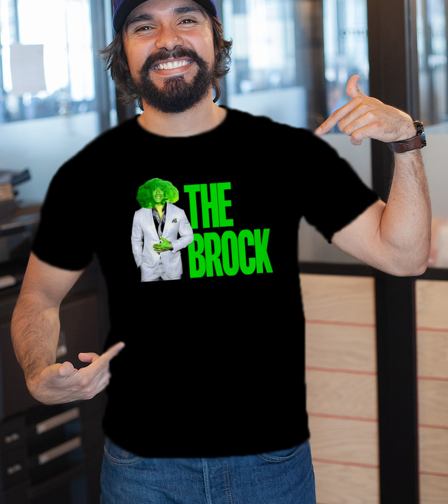 The Brock Broccoli Green Suit Parody T-Shirt