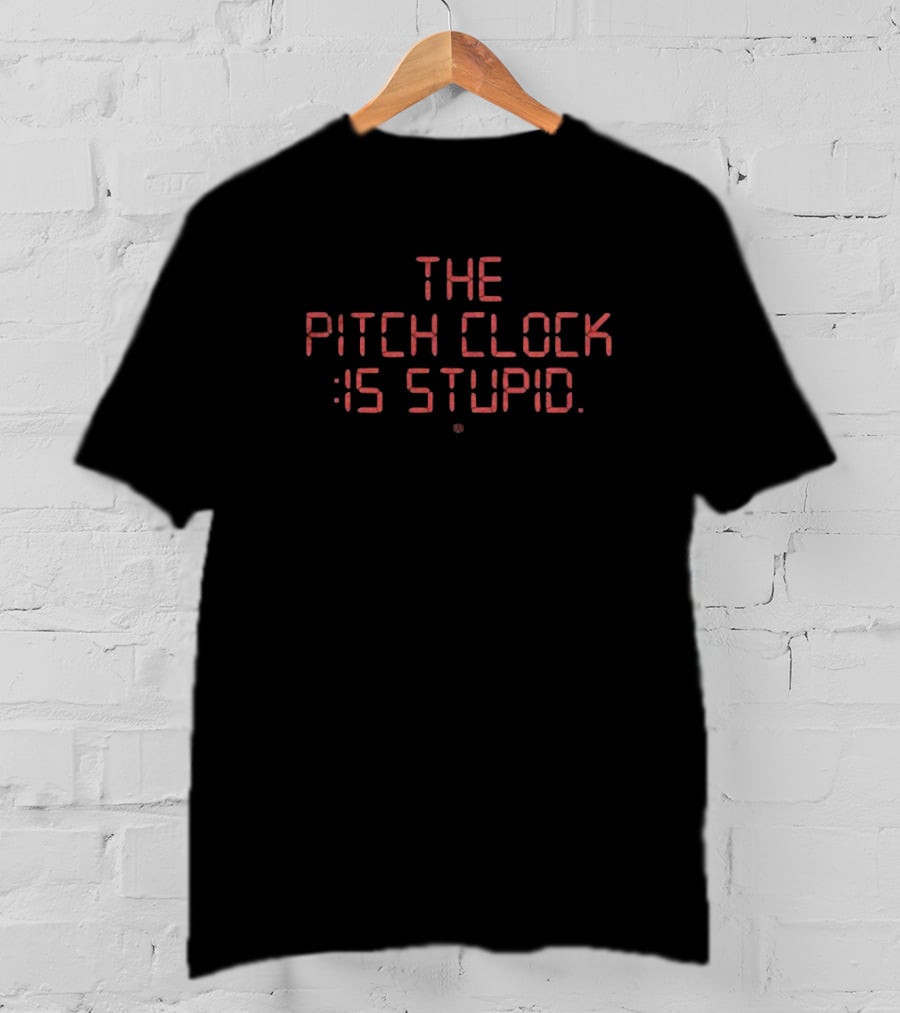 The Pitch Is Stupid :15 Digital Display Style T-Shirt