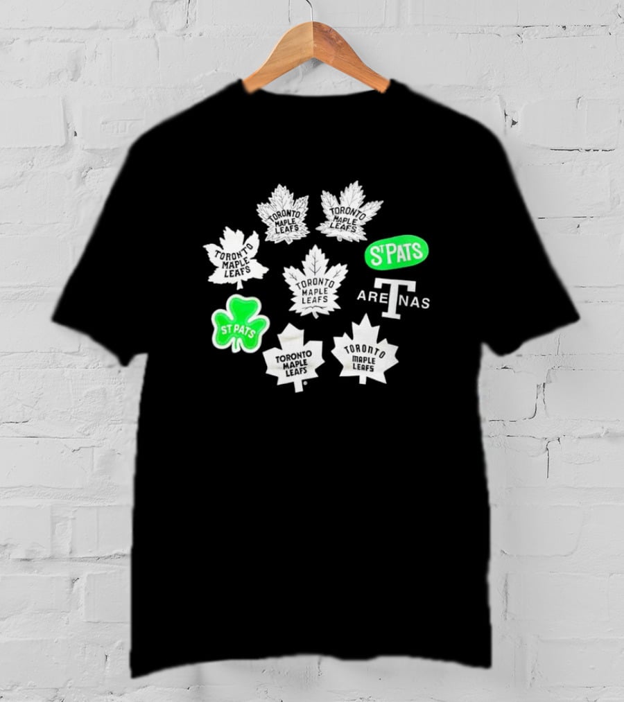 St Pats Arenas Toronto Maple Leafs Shamrock Classic T-Shirt