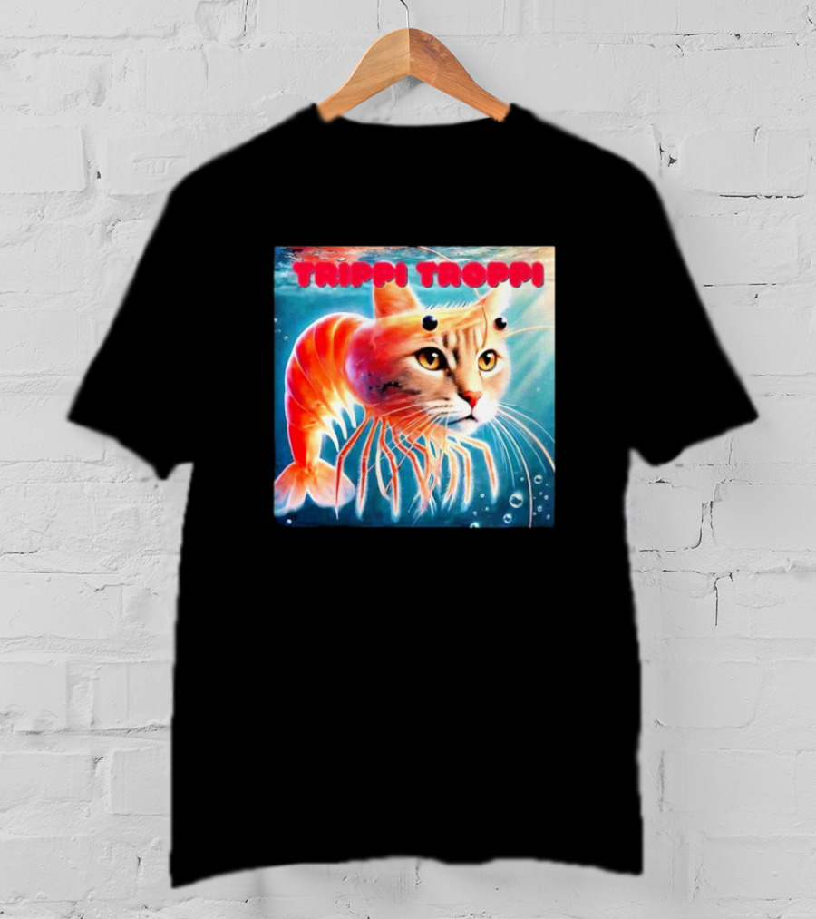 Trippi Troppi Cat Shrimp Hybrid T-Shirt