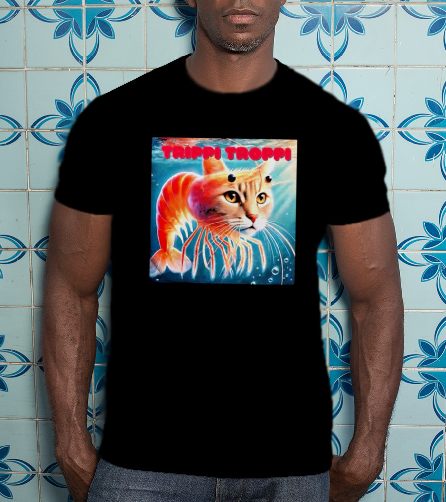 Trippi Troppi Cat Shrimp Hybrid T-Shirt