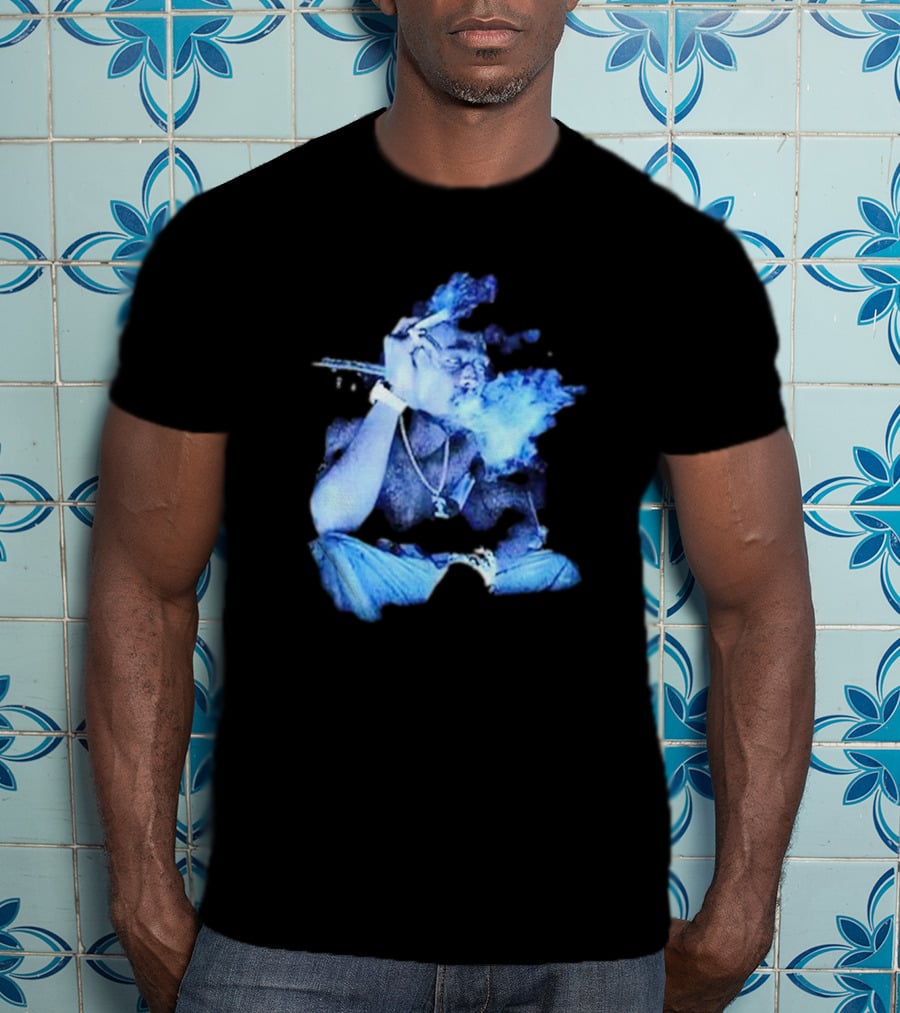 Tupac Shakur 2Pac Remember Me Smoke Album Cover Imagery T-Shirt