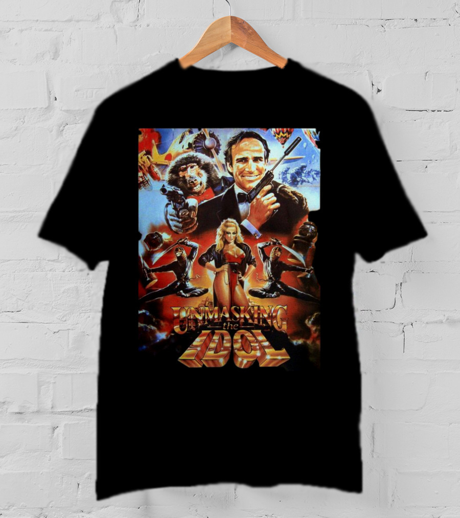 Unmasking The Idol Movie With Spy And Ninja Imagery T-Shirt