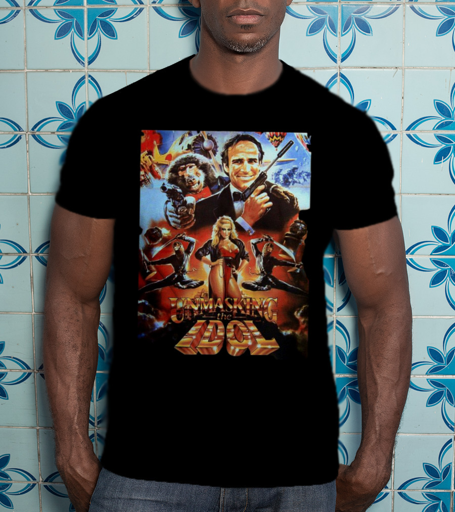 Unmasking The Idol Movie With Spy And Ninja Imagery T-Shirt