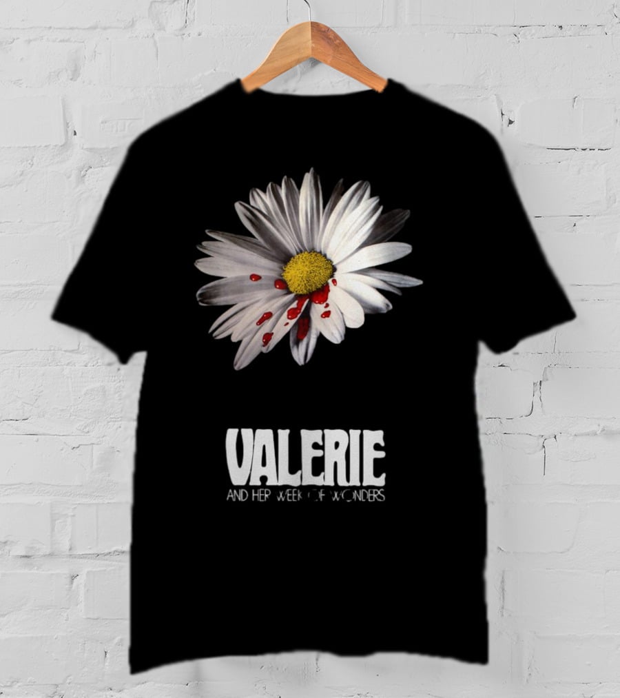 Valerie And Her Week Of Wonders Daisy With Blood Drops T-Shirt