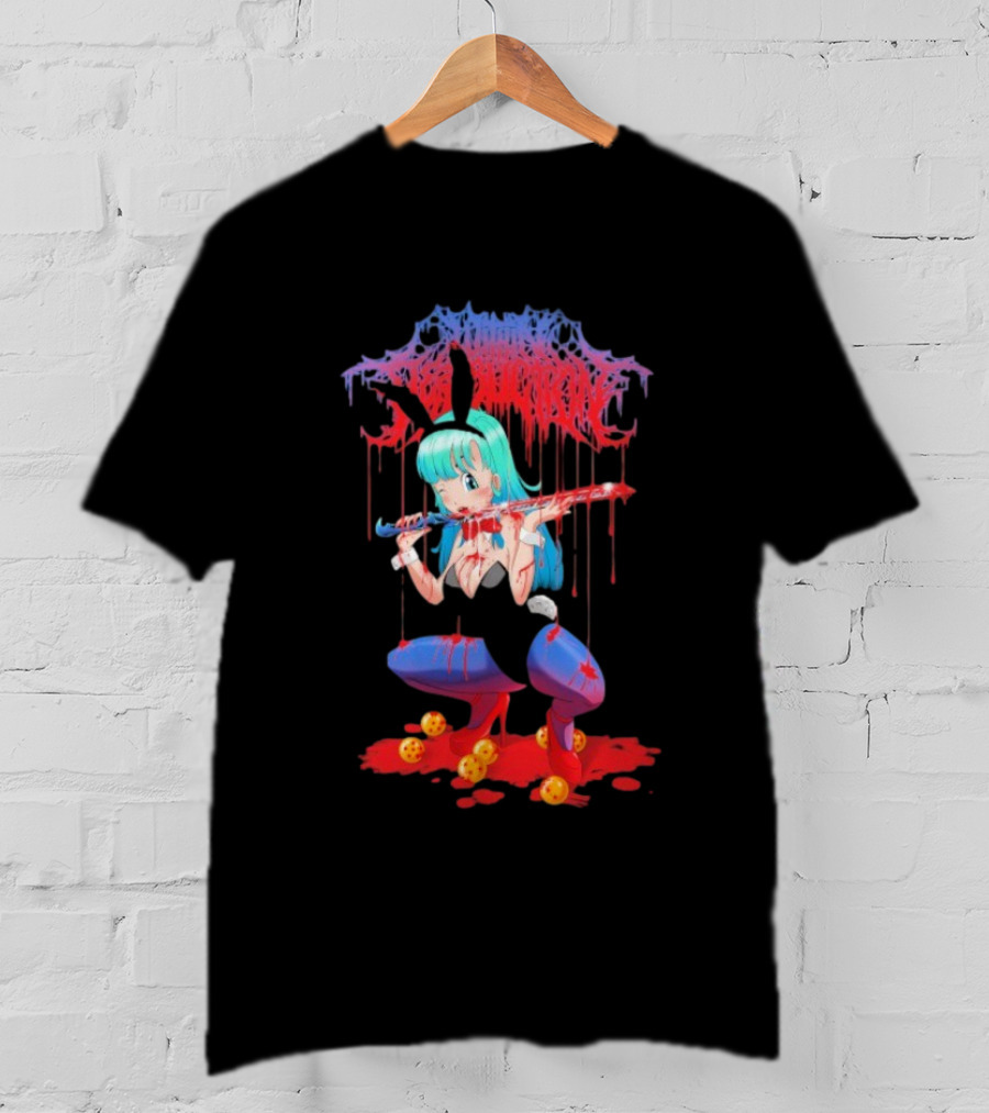Within Destruction Blood Sword Dragon Ball Bulma With Dragon Balls T-Shirt