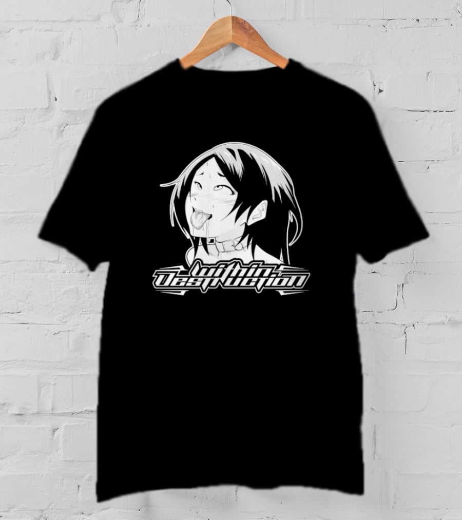 Within Destruction Dabihotion Slampai Anime Girl Graphic T-Shirt