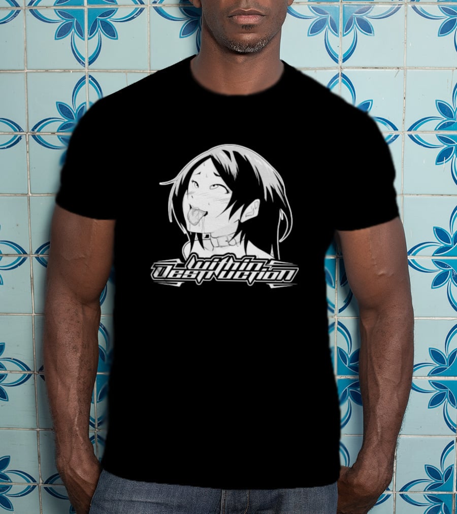 Within Destruction Dabihotion Slampai Anime Girl Graphic T-Shirt