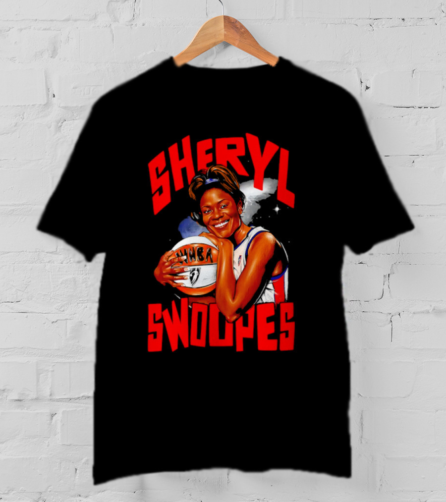 Sheryl Swoopes WNBA Women's Basketball Player T-Shirt