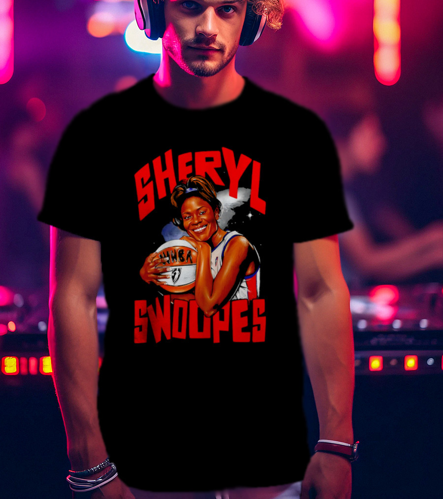 Sheryl Swoopes WNBA Women's Basketball Player T-Shirt