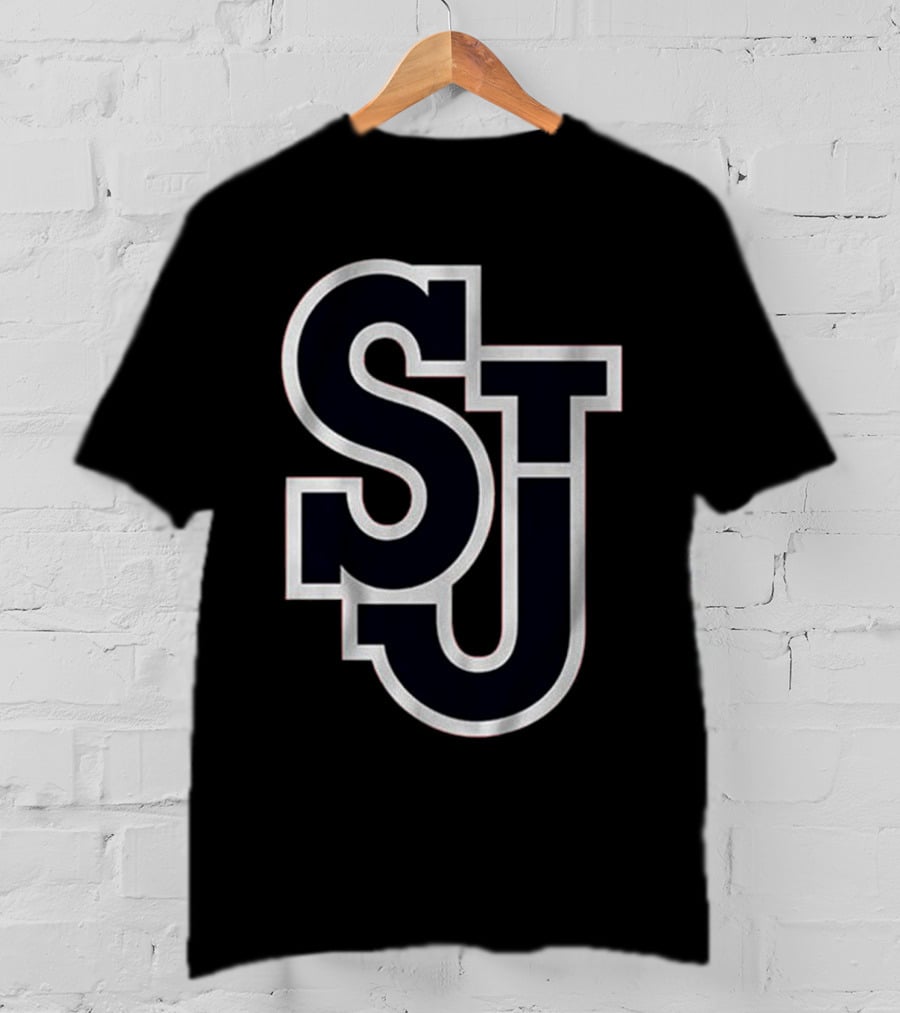 St John's Red Storm SJ Emblem T-Shirt
