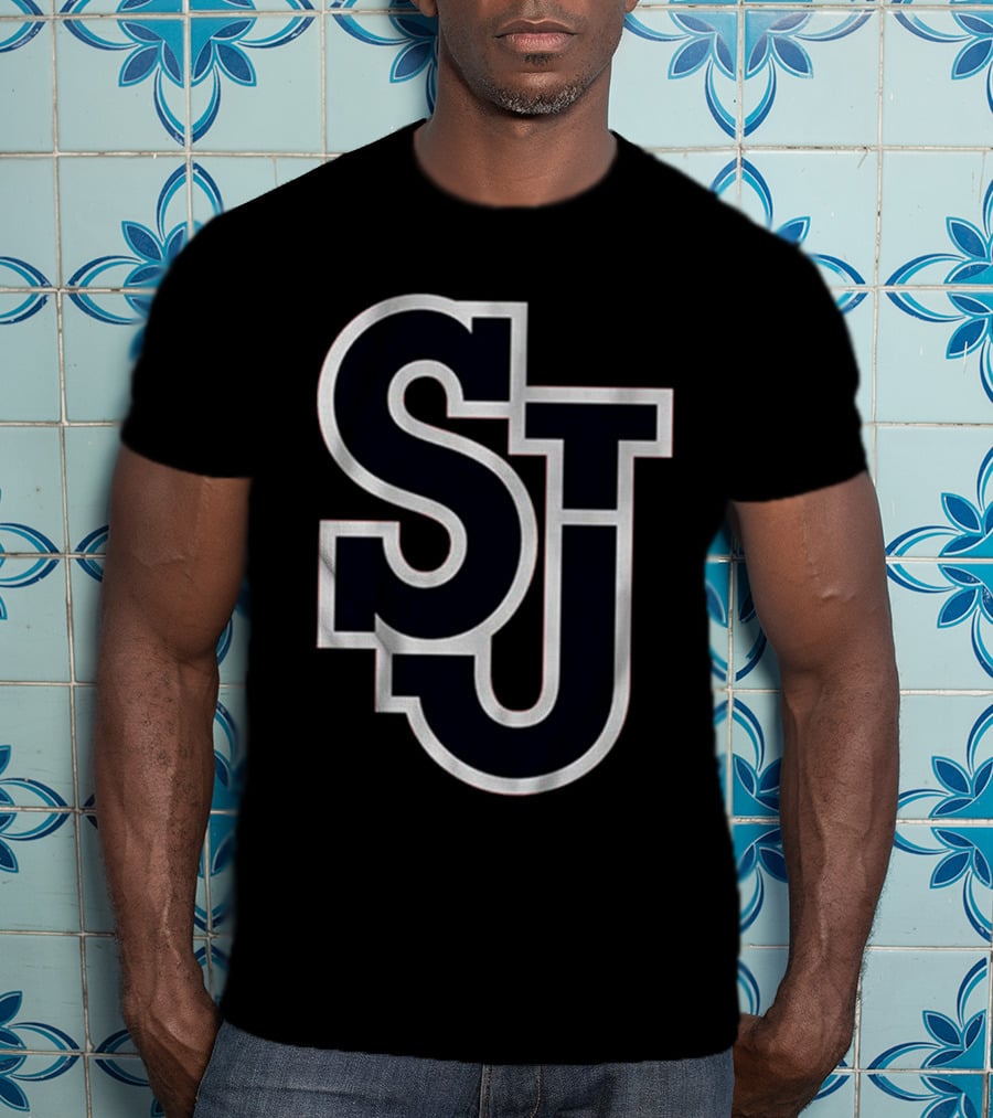 St John's Red Storm SJ Emblem T-Shirt