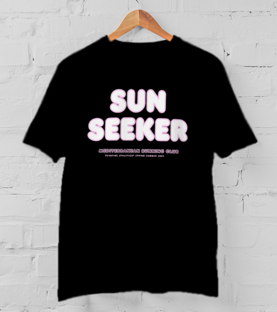Sun Seeker Mediterranean Running Club Italian Amalfi Coast Since 1975 T-Shirt