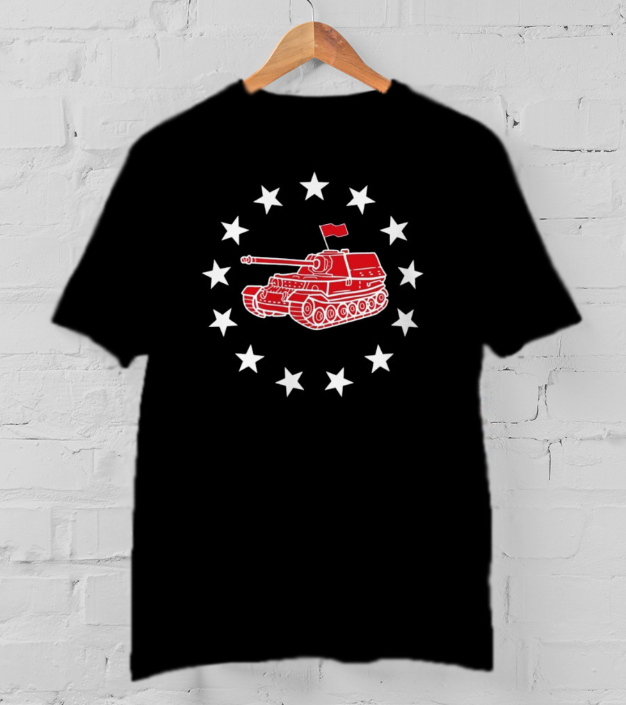 Tank For Flagg 2025 Red Tank And Stars T-Shirt