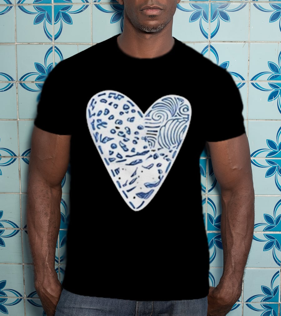 Surf Sisters Dark Heart T-Shirt