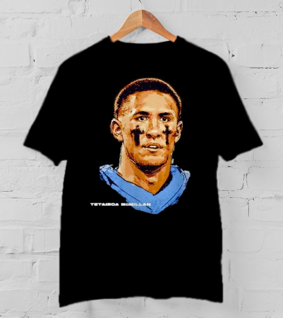 Tetairoa McMillan Carolina Panthers T-Shirt