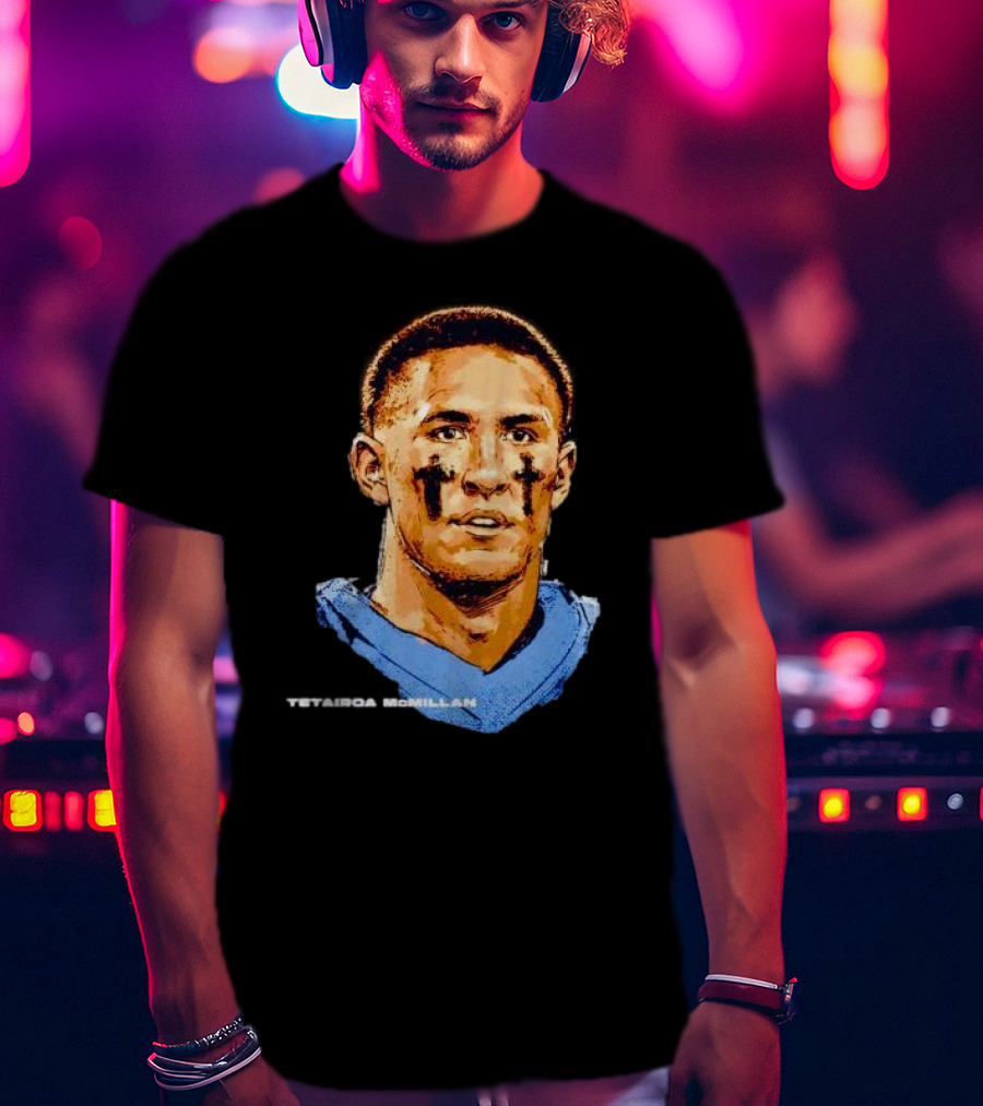 Tetairoa McMillan Carolina Panthers T-Shirt