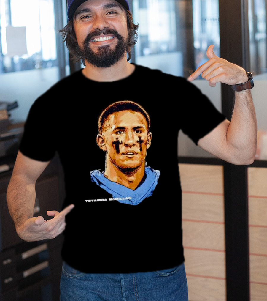 Tetairoa McMillan Carolina Panthers T-Shirt