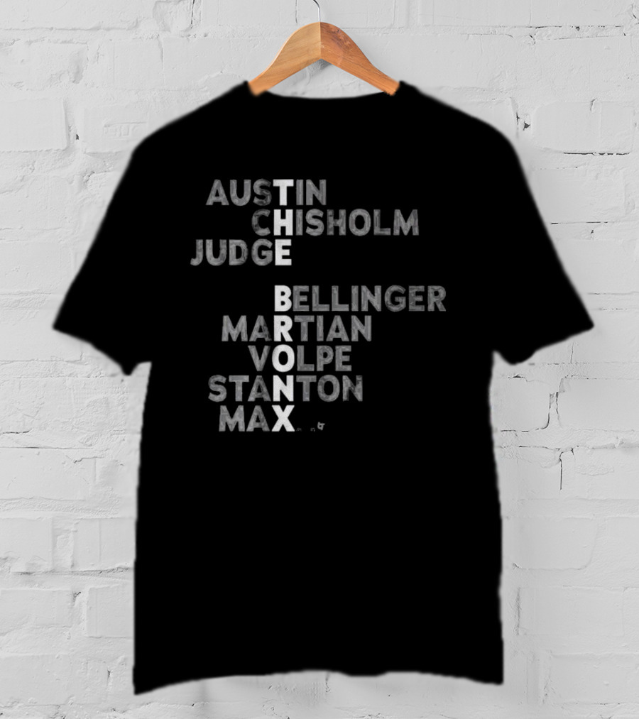 Austin Chisholm Judge The Bronx Bellinger Martian Volpe Stanton Max 2025 T-Shirt