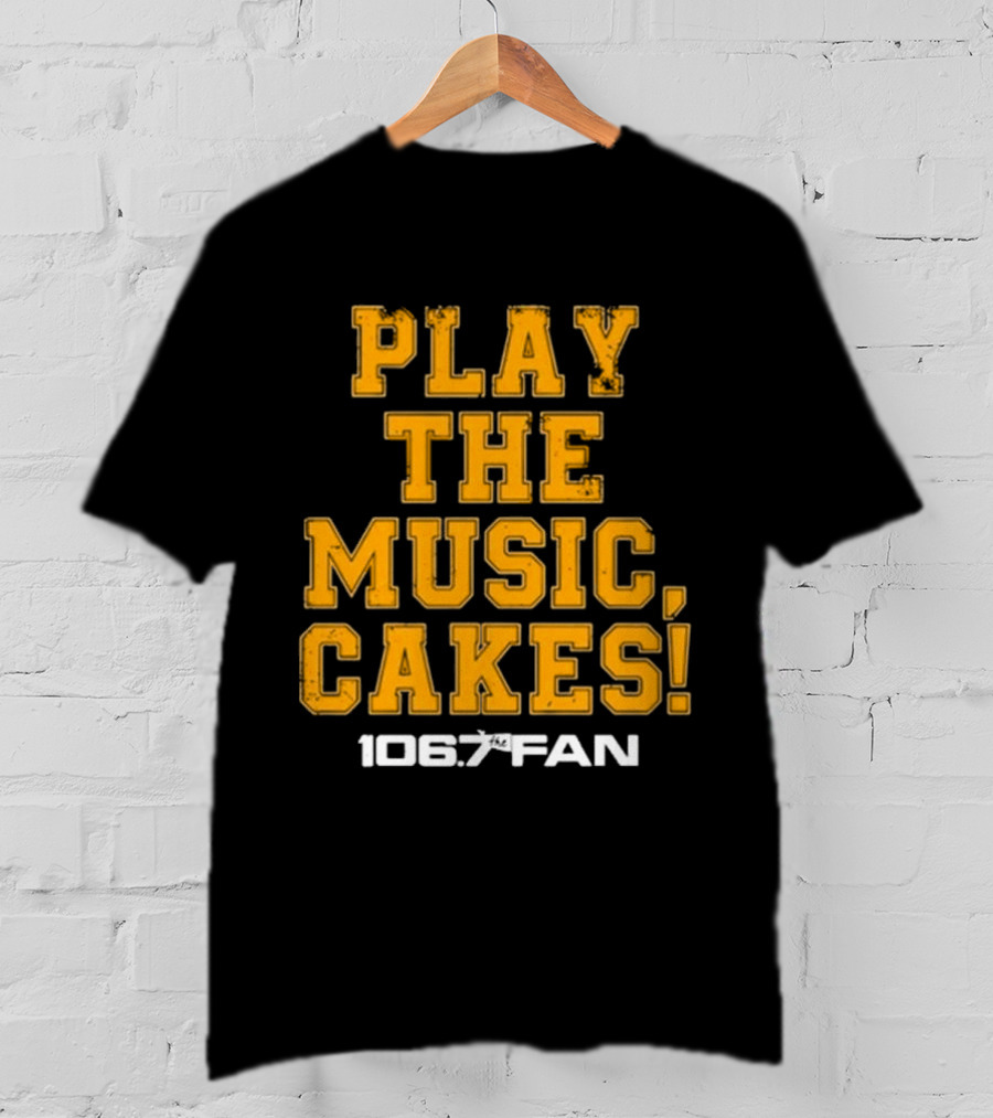 106.7 The Fan Play The Music Cakes The Junkies T-Shirt