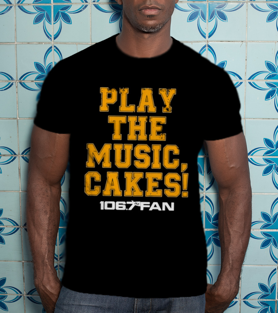 106.7 The Fan Play The Music Cakes The Junkies T-Shirt