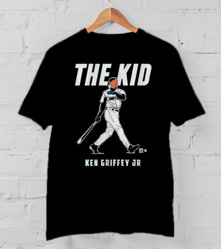 The Kid Ken Griffey Jr. Iconic Baseball Legend Seattle Mariners T-Shirt