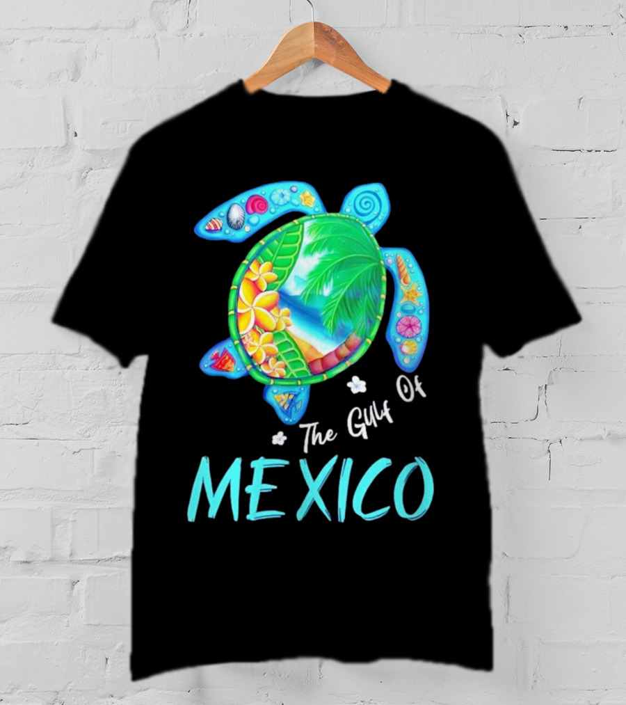 The Gulf Of Mexico Turtle Summer Beach Souvenir T-Shirt