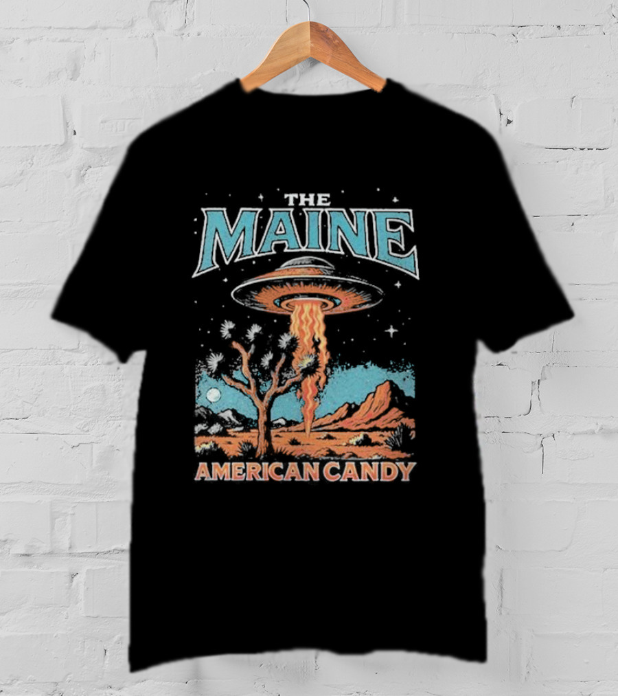 The Maine American Candy UFO Desert Scene T-Shirt