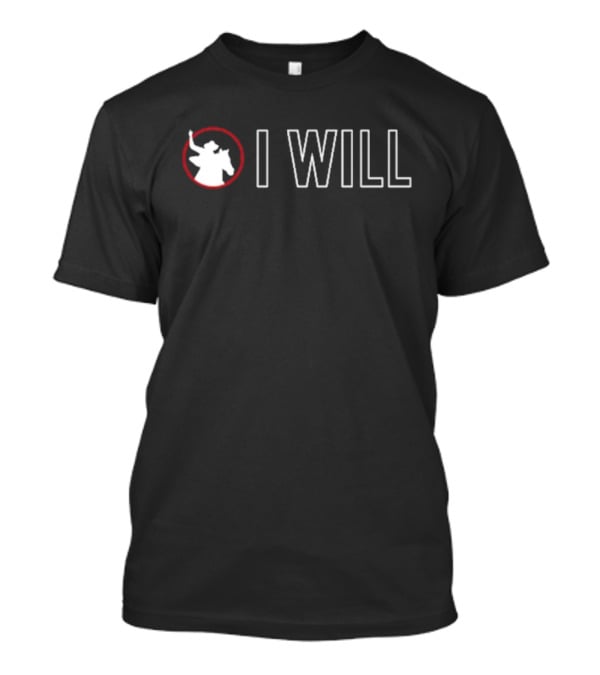 The Matador Club I Will Bullfighter Silhouette T-Shirt