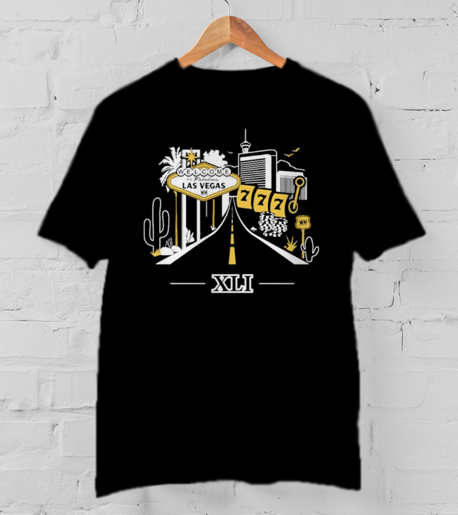 Las Vegas XLI Road Vintage Santi Merch T-Shirt