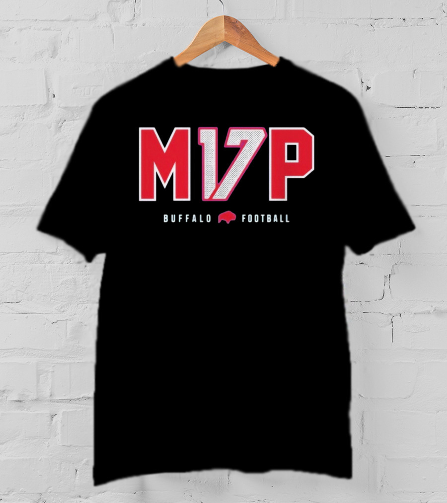 Buffalo Football M17P Josh Allen MVP T-Shirt
