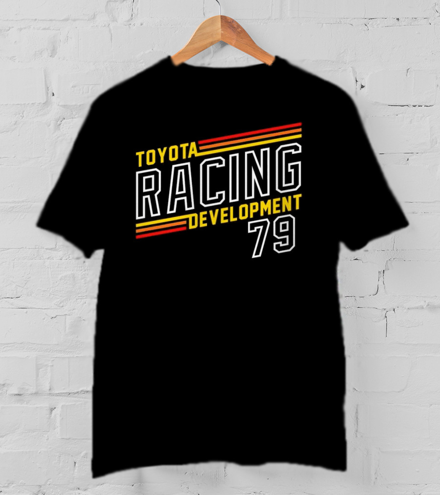 TRD Toyota Racing Development 79 Racing Stripe Logo T-Shirt