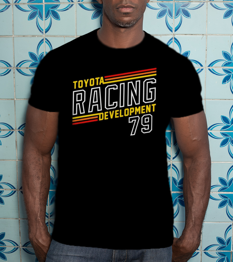 TRD Toyota Racing Development 79 Racing Stripe Logo T-Shirt