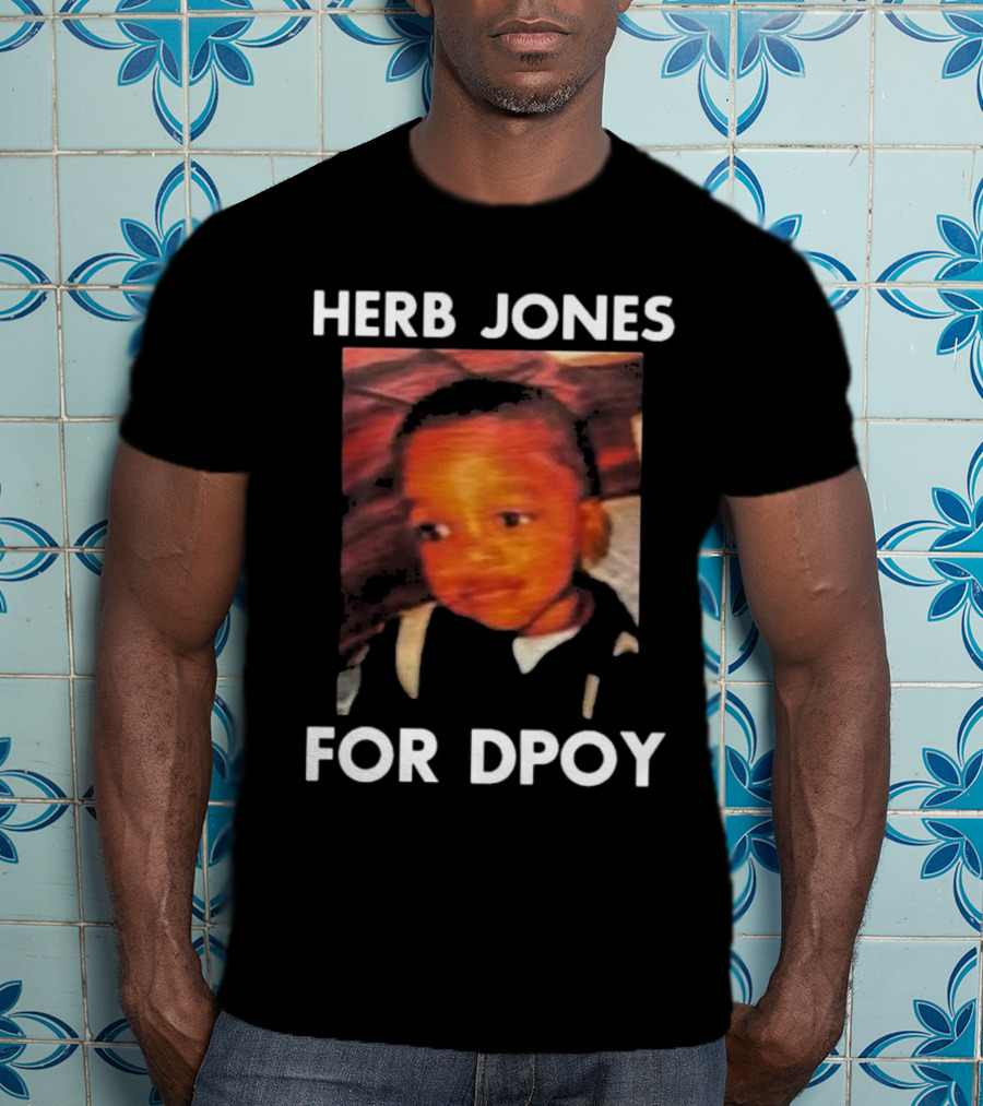 Herb Jones For DPOY Retro Style Photo T-Shirt