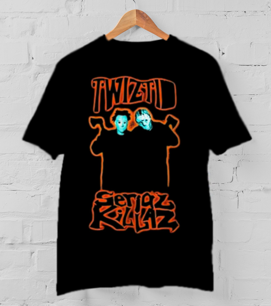 Twiztid Serial Killaz Graphic With Figures And Text T-Shirt