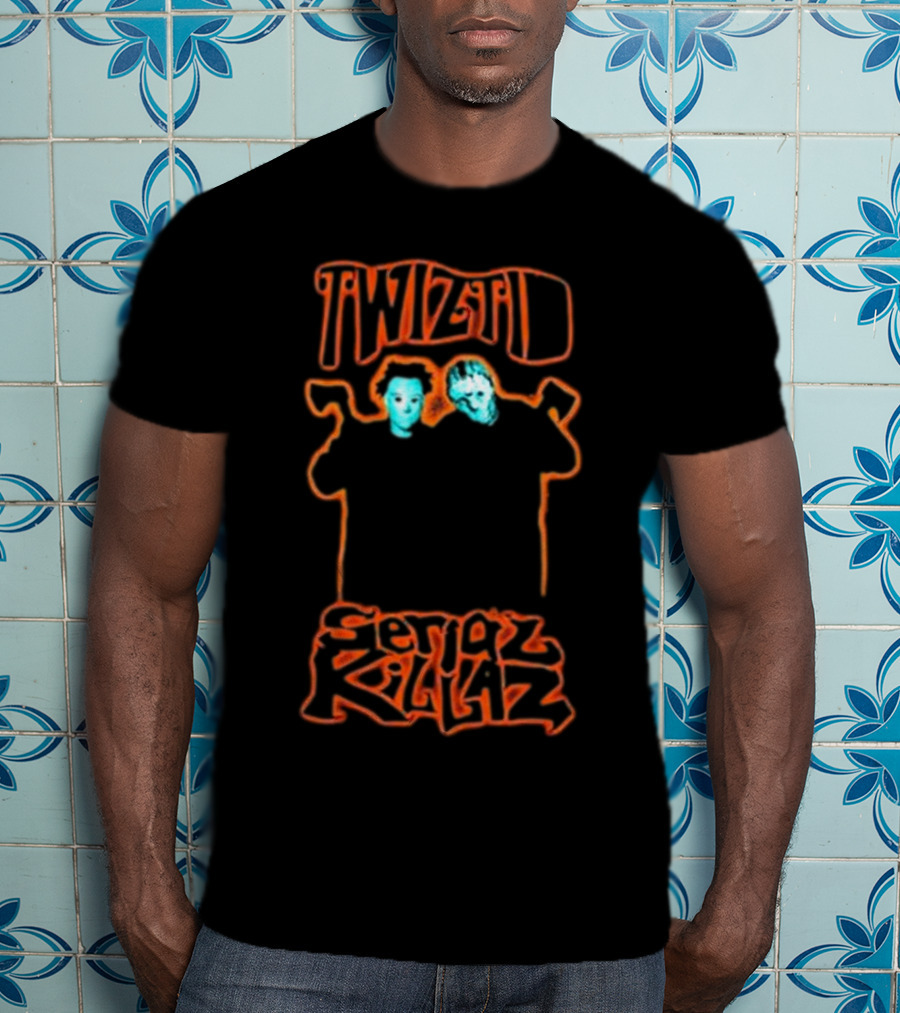 Twiztid Serial Killaz Graphic With Figures And Text T-Shirt