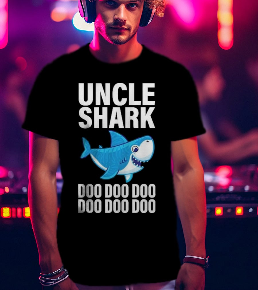 Uncle Shark Doo Doo Doo Doo Doo Doo T-Shirt