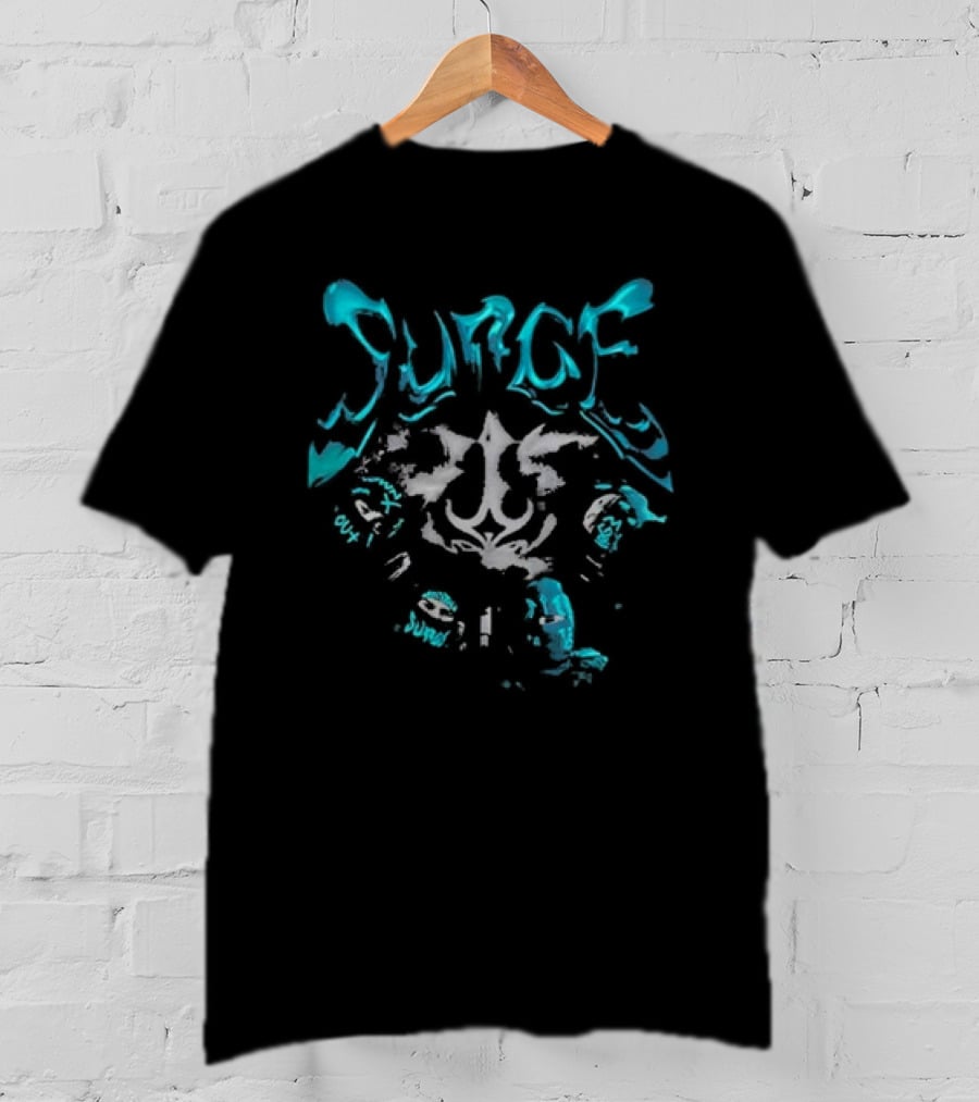 Vancouver Surge 2025 Text And Wave Pattern T-Shirt