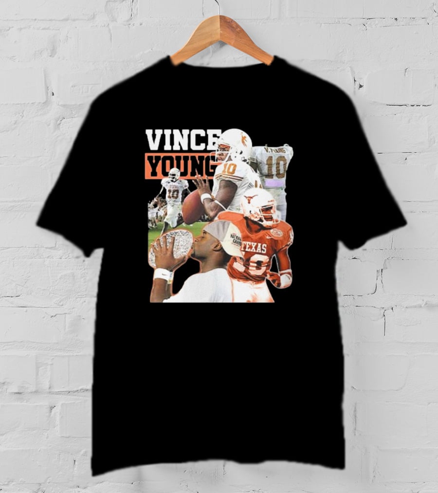 Vince Young Texas Longhorns Football Legend Number 10 T-Shirt