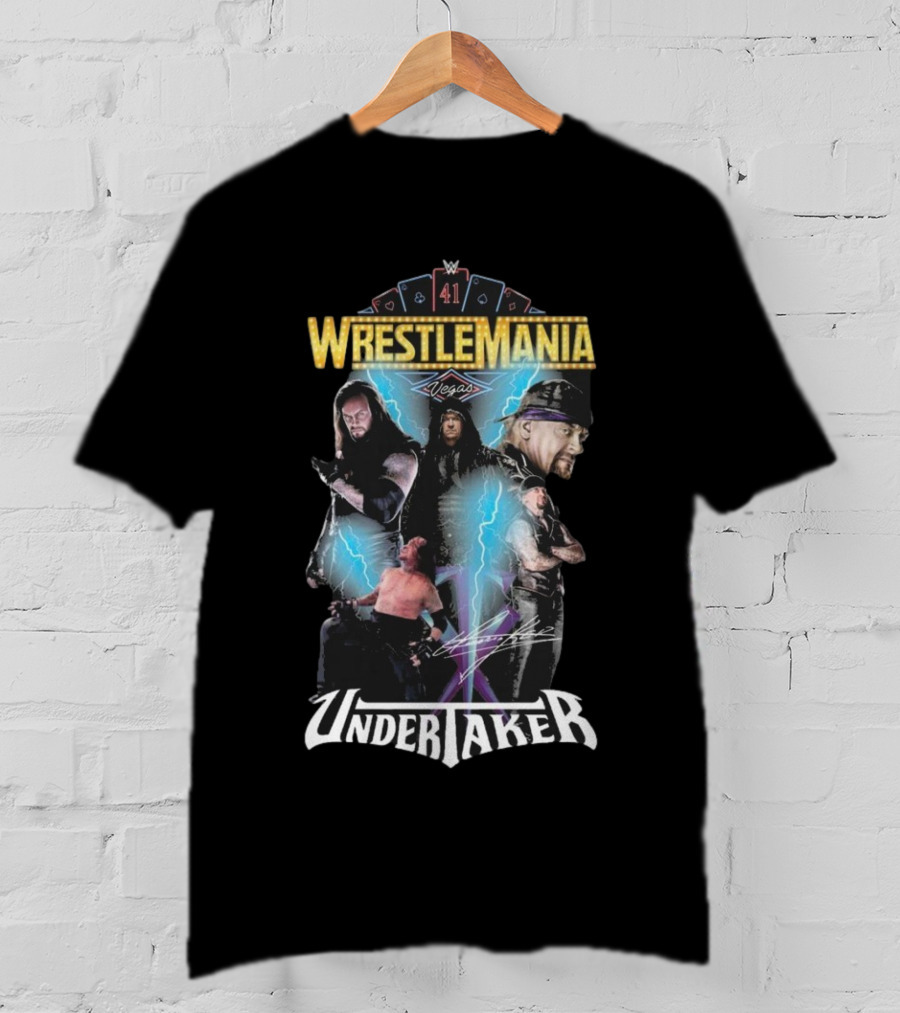 WrestleMania 41 Vegas The Undertaker 2025 T-Shirt