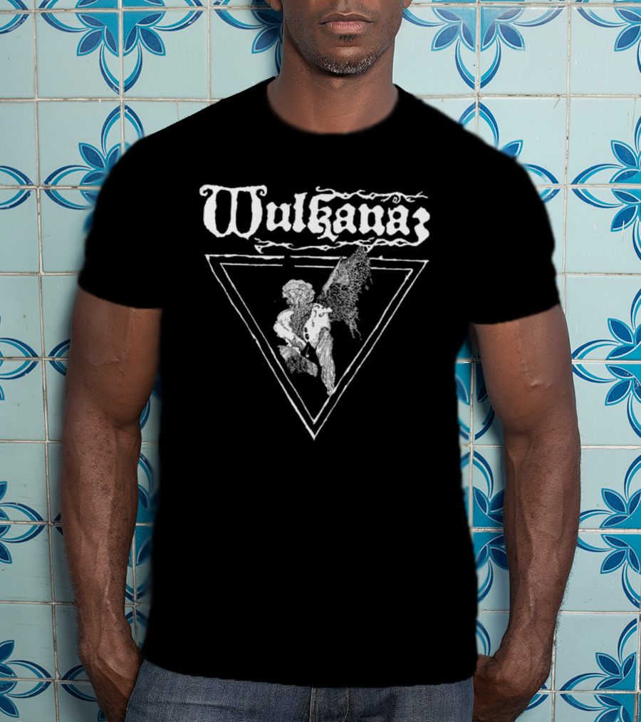Wulkanaz Angel Triangle Graphic T-Shirt