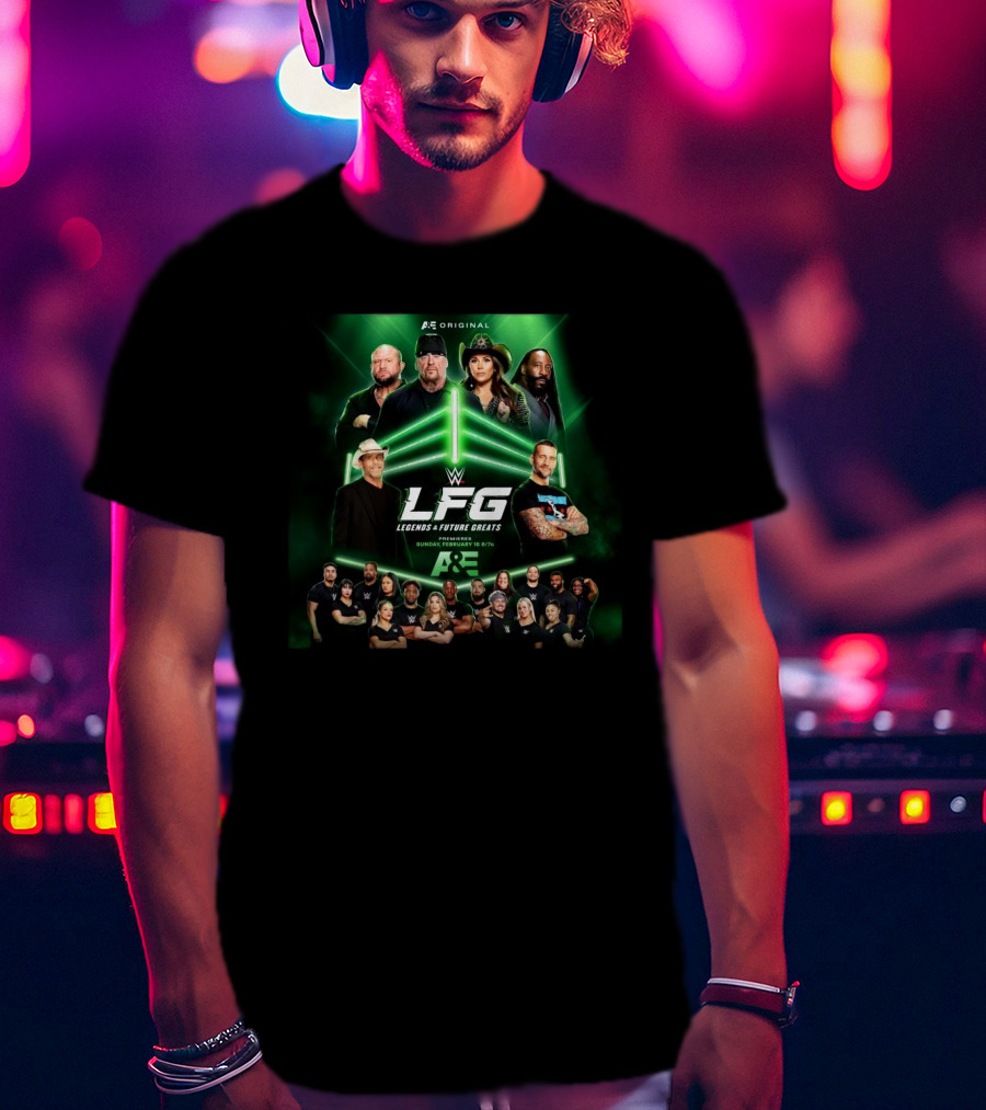 WWE Legends And Future Greats Premieres Sunday February 16 A&E Original T-Shirt