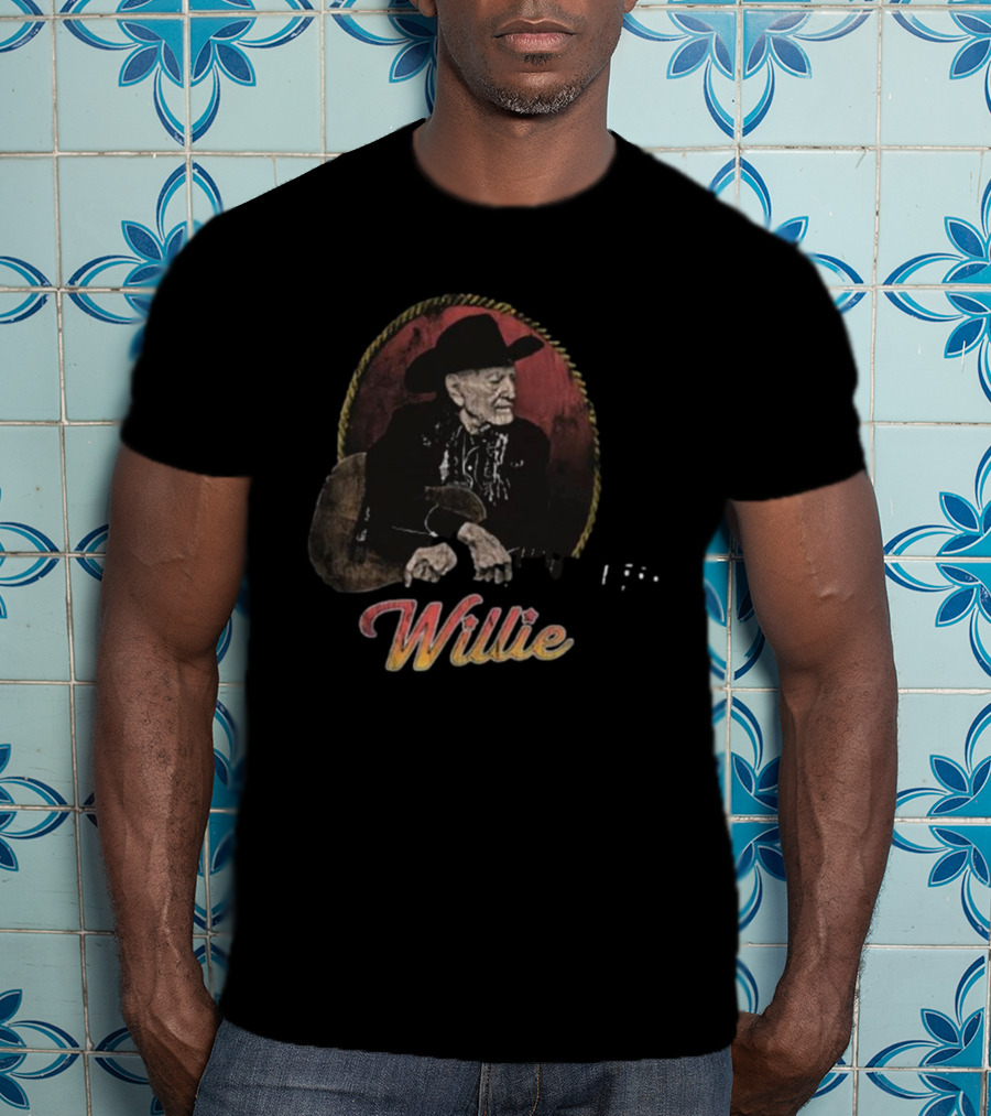 Willie Nelson 2025 Vintage Country Style T-Shirt