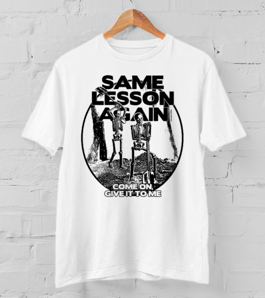2025 Paramore Same Lesson Again T-Shirt