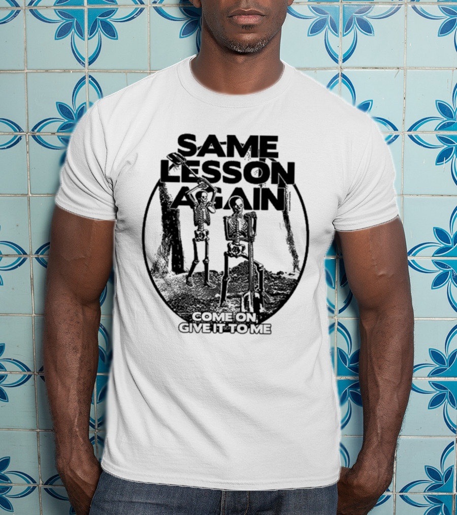 2025 Paramore Same Lesson Again T-Shirt