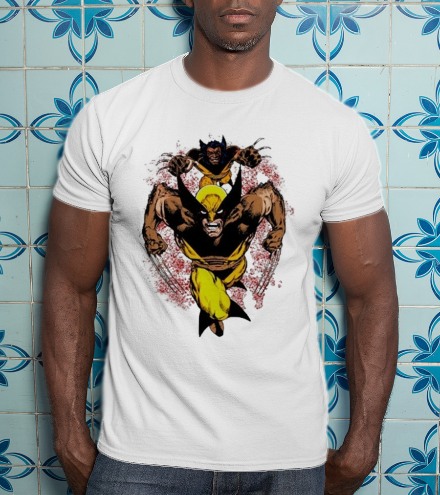 2025 Wolverine And Sabretooth Marvel Ashtro Logan T-Shirt