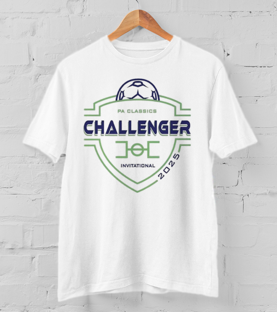 PA Classics Challenger Invitational 2025 Soccer Badge T-Shirt